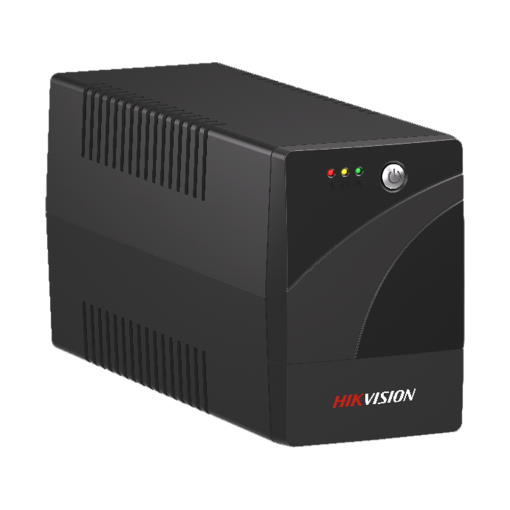 Hikvision DS-UPS600-R/EU SAI monofásico line-interactive - Potencia 600VA / 360W - Entrada 162 - 290Vac / Salida 220 -