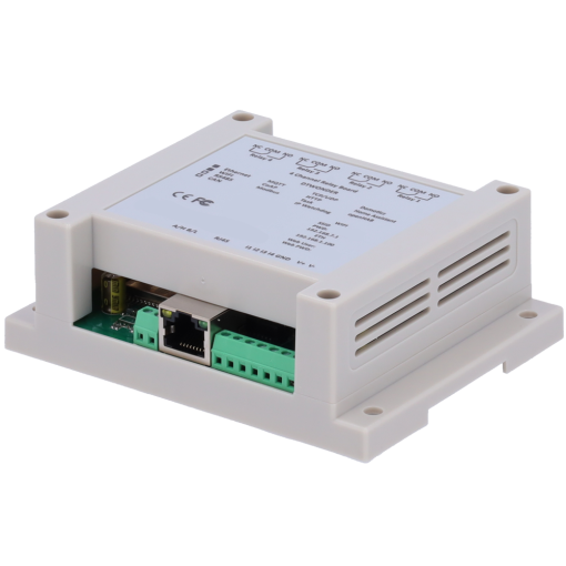 Dtech DT-R004P Módulo de adquisición y control de datos4 entradas digitales | 4 salidas de relé