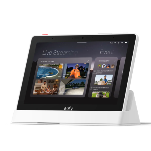 Eufy EUFY-DISPLAY-INT Eufy Smart Display E10Panel táctil IPS de 8 pulgadas de HDVisualización simultánea de 4