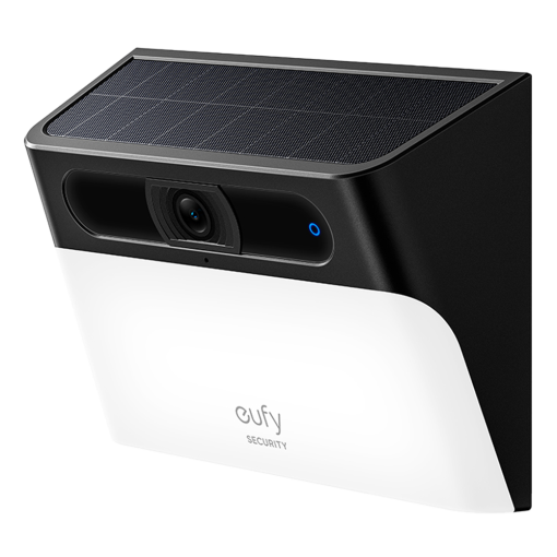 Eufy EUFY-SOLARWALL-LIGHTCAM-S120 Cámara con foco solar Eufy by AnkerResolución 2K / Detección PIR y HumanosBatería solar 5200