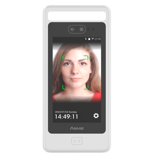 Anviz FACEDEEP5 Control de acceso y presencia IP65 - Facial, tarjeta EM/MF y PIN - 50.000 usuarios | 100.000