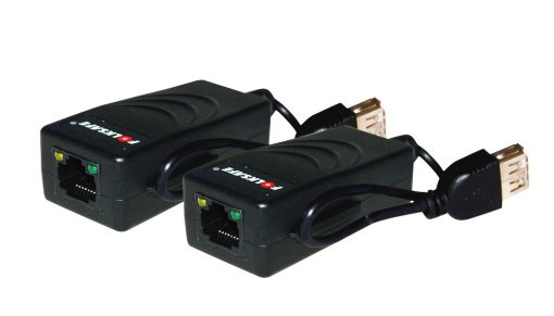 Folksafe FS-6201U Extensor USB utilizando cable UTP Cat 5e/6 hasta 200m | Folksafe | Transmisor local y receptor