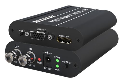 Folksafe FS-HD2103E Convertidor HD-TVI/CVI a HDMI y VGA | Folksafe | Cámaras CVI 1MP, 2MP y 4MP y TVI 1MP, 2MP