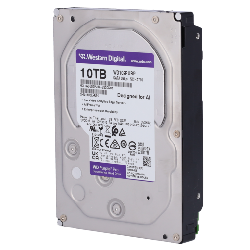 Western Digital HD10TB Disco duro Western Digital PRO - Capacidad 10 TB - Interfaz SATA hasta 272 MB/s - Modelo