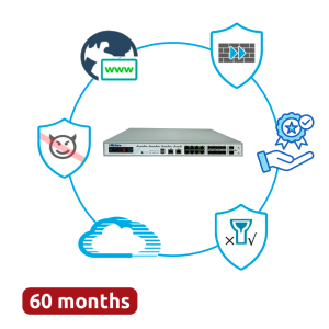 Hillstone Networks HILL-A2800-PPRM-60 Bundle Hardware + 60 Meses de Servicios Completos