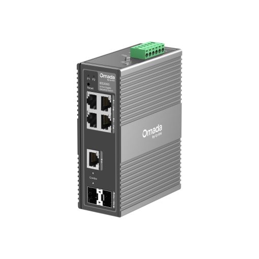 TP-Link IES206G Switch industrial Gigabit gestionable TP-Link Omada de 6 puertos