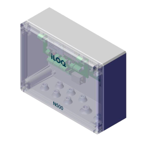 iLOQ ILOQ-N500 Puente de red - Comunica Cloud con controladoras - Comunicación TCP/IP y RS485 - Alimentación