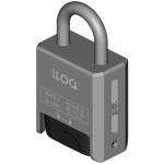 iLOQ ILOQ-S50-PADLOCK-825 Candado inteligente S50 - Apertura con TAG NFC o APP móvil - Sin necesidad de batería