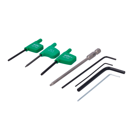 iLOQ ILOQ-TOOLS Kit de herramientas para cilindro - Conjunto de llaves allen y torx - Para modificar piezas y