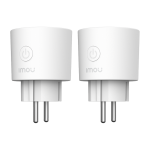 Imou IOT-CE2P-16A-MAT-EU-2-IMOU Imou Enchufe inteligente - Medidor de consumo - WiFi 2.4 GHz / Matter - Gestiona desde la App