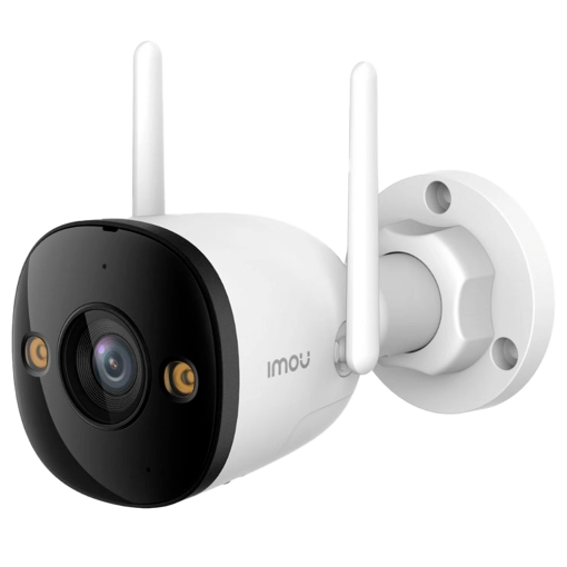 Imou IPC-S3EP-3M0WE-0280B-IMOU Cámara fija Bullet 3 3MP - WiFi 6 - 2.8 mm / IR + Full Color - Audio bidireccional / Sirena +