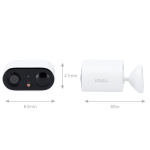 Imou IPC-TB3FP-3T0WE-IMOU Cámara a batería Cell Go Full Color 3MP - WiFi 2.4 GHz / 5000mAh - 2.8 mm / IR + Full Color -