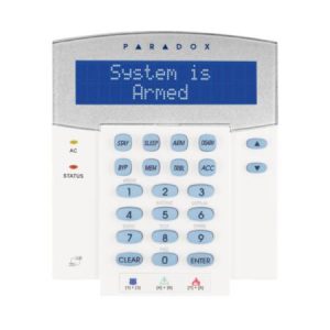 Paradox K641R_TAMPER Teclado LCD con lector de proximidad y tamper