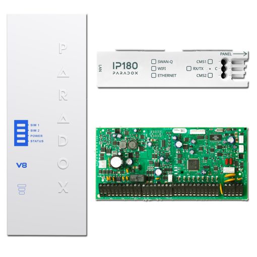 Paradox KIT-MQTT-EVOHD+ Kit de adaptación al nuevo Servidor MQTT de Paradox con EVOHD+ | Compuesto por EVOHD+ + Módulo