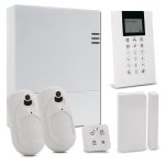 Risco KIT_LIGHTSYS_AIR_D Kit de LightSYS Air con módulo 4G + 2 x PIR cámara + Contacto + Mando + Teclado