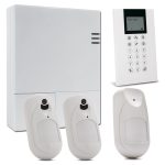 Risco KIT_LIGHTSYS_AIR_M Kit de LightSYS Air con módulo 4G + 2 x Detector eyeWAVE con Cámara + Detector iWAVE Antimascotas + Teclado