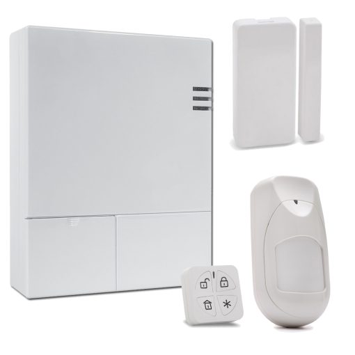 Risco KIT_LIGHTSYS_AIR_N Kit de LightSYS Air con módulo 4G + Mando remoto Panda + Detector iWAVE Antimascotas/PIR inalámbrico +