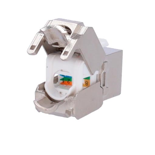 OEM KS6-FTP-TL180 Conector para cables FTPConector salida RJ45Compatible FTP categoría 6Fácil instalación sin