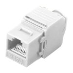 OEM KS6-TL180 Conector para cables UTPConector salida RJ45Compatible UTP categoría 6Fácil instalación sin