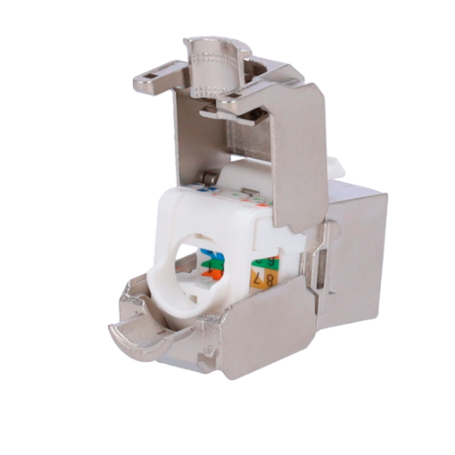 OEM KS6A-FTP-TL180 Conector para cables FTPConector salida RJ45Compatible FTP categoría 6AFácil instalación sin