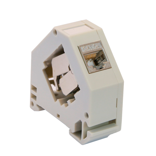 OEM KS6A-FTP-TL180-DIN Conector para cables FTPConector salida RJ45Compatible FTP categoría 6AFácil instalación sin