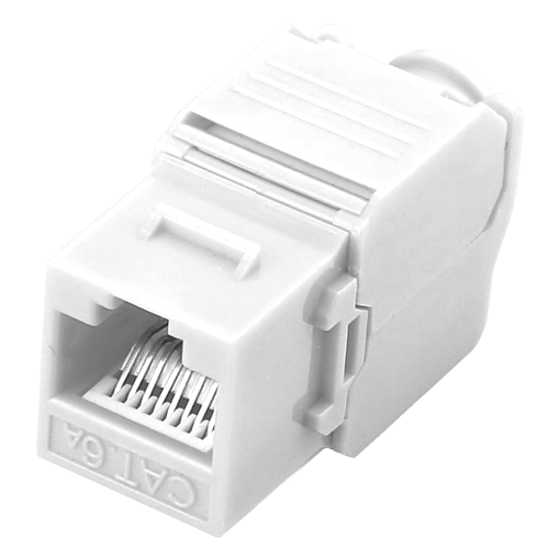 OEM KS6A-TL180 Conector para cables UTPConector salida RJ45Compatible UTP categoría 6AFácil instalación sin