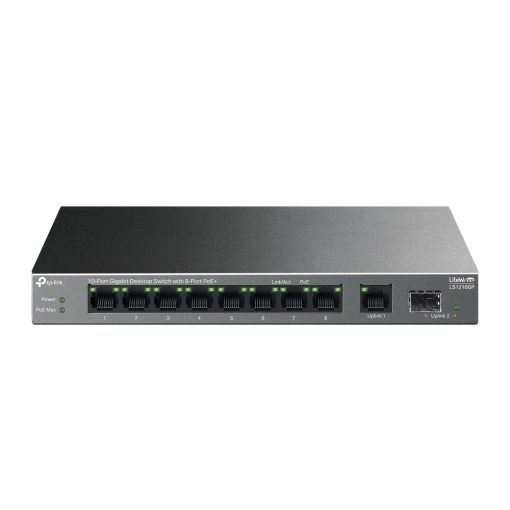 TP-Link LS1210GP Switch no gestionable PoE+ Gigabit TP-Link LiteWave de 10 puertos