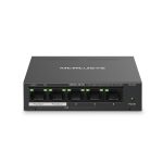 TP-Link MS105GP Switch Gigabit de 5 puertos Mercusys con 4 puertos PoE+