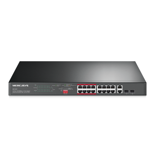 TP-Link MS118CP Switch PoE Fast Ethernet TP-Link Mercusys de 18 canales