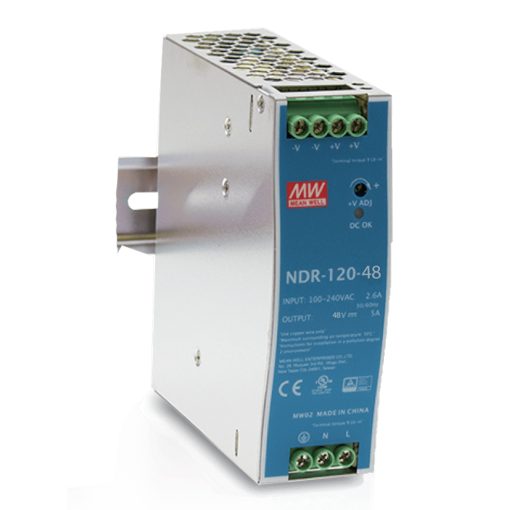 Mean Well NDR-120-48 – Fuente de alimentación conmutada