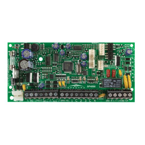 Paradox PCBSP4000 Circuito de repuesto de central Spectra PlusT 4 zonas de Grado 2