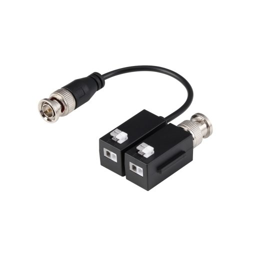 Dahua PFM800B-4K Pack de 2 transceptores pasivos de vídeo HDCVI/HDTVI/AHD/CVBS de 1 canal de transmisión en