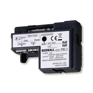 OPTEX PIE-1 Codificador que convierte salidas de relé analógicas a código ASCII original (código de evento Redwall)