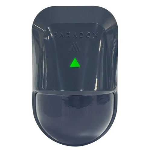 Paradox PMD5M-8DQ Detector PIR inalámbrico bidireccional Compacto Doble elemento Óptica única interiores | Gris