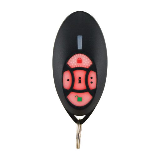 Paradox REM2 Mando remoto vía radio de 5 canales BIDIRECCIONAL con botones retroiluminados, resistente al agua