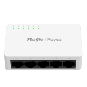 Reyee RG-ES05G-L Reyee Switch Sobremesa - Carcasa Plástico - 5 puertos RJ45 - Velocidad 10/100/1000 Mbps - Plug