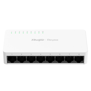 Reyee RG-ES08G-L Reyee Switch Sobremesa - Carcasa Plástico - 8 puertos RJ45 - Velocidad 10/100/1000 Mbps - Plug
