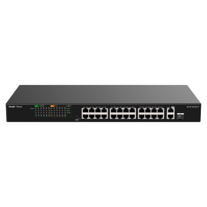 Reyee RG-ES126FGS-P Reyee Switch PoE Sobremesa - 24 Puertos RJ45 + 1 Uplink RJ45 + 1 SFP Combo - 24 Puertos
