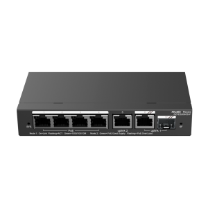 Reyee RG-ES206GS-P Ruijie Reyee Cloud Managed L2 PoE Switch - 4 Puertos Gigabit PoE/PoE+ + 1 Enlace Combo GE -