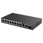Reyee RG-ES210GS-P Ruijie Reyee Cloud Managed L2 Switch - 8 Puertos Gigabit PoE/PoE+ + 1 Enlace Combo GE - Ranura