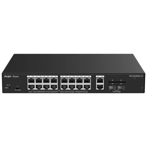 Reyee RG-ES220GS-LP Ruijie Reyee Cloud Managed L2 Switch - 20 Puertos Totales (16 PoE+ / 2 Uplink / 2 SFP) -