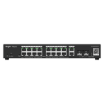 Reyee RG-ES220GS-P Ruijie Reyee Cloud Managed L2 Switch - 20 Puertos Totales (16 PoE+ / 2 Uplink / 2 SFP) -