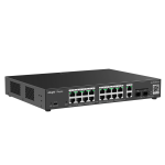 Reyee RG-ES220GS-P Ruijie Reyee Cloud Managed L2 Switch - 20 Puertos Totales (16 PoE+ / 2 Uplink / 2 SFP) -