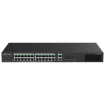 Reyee RG-ES228GS-P Ruijie Reyee Cloud Managed L2 Switch - 28 Puertos Totales (24 PoE+ / 2 Uplink / 2 SFP) -