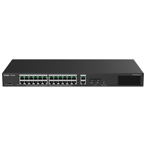 Reyee RG-ES228GS-P Ruijie Reyee Cloud Managed L2 Switch - 28 Puertos Totales (24 PoE+ / 2 Uplink / 2 SFP) -