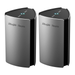 Reyee RG-M32(2 pack) Reyee Pack 2 Router Gigabit Mesh Wi-Fi 6 AX3200 - 4 Puertos RJ45 10/100/1000 Mbps - AX3200 con