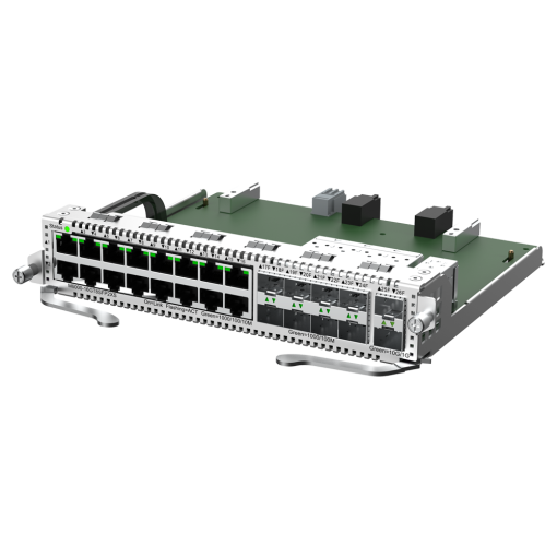 Reyee RG-M6000-16GT8SFP2XS Ruijie Reyee Tarjeta de línea híbrida para chasis - 16 puertos RJ45 Gigabit para redes locales