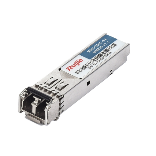 Ruijie RG-MINI-GBIC-SX-MM850 Módulo transceptor SFP de Ruijie - Estándar Ethernet 1000Base-SX - Conector de tipo LC Duplex