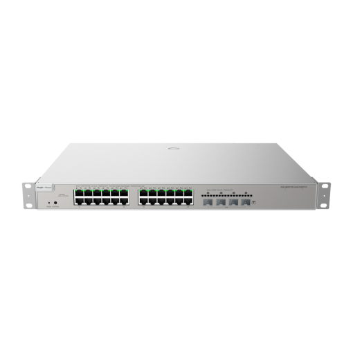 Reyee RG-NBS5100-24GT4SFP-P Ruijie Reyee Cloud Managed L3 Switch - 24 Puertos Gigabit PoE/PoE+ + 4 Enlaces SFP - Ranuras