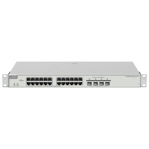Reyee RG-NBS5200-24GT4XS-P-V2 Ruijie Reyee Cloud Managed L3 Switch V2 - 28 Puertos Totales (24 PoE+ / 4 Uplinks 10G SFP+) -
